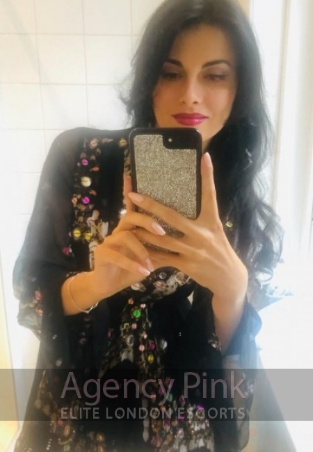 Jayne in her escort profile picture for Agency Pink selfie gallery